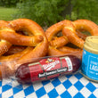Load image into Gallery viewer, Oktoberfest Bavarian Soft Pretzel and Sausauge Gift Box