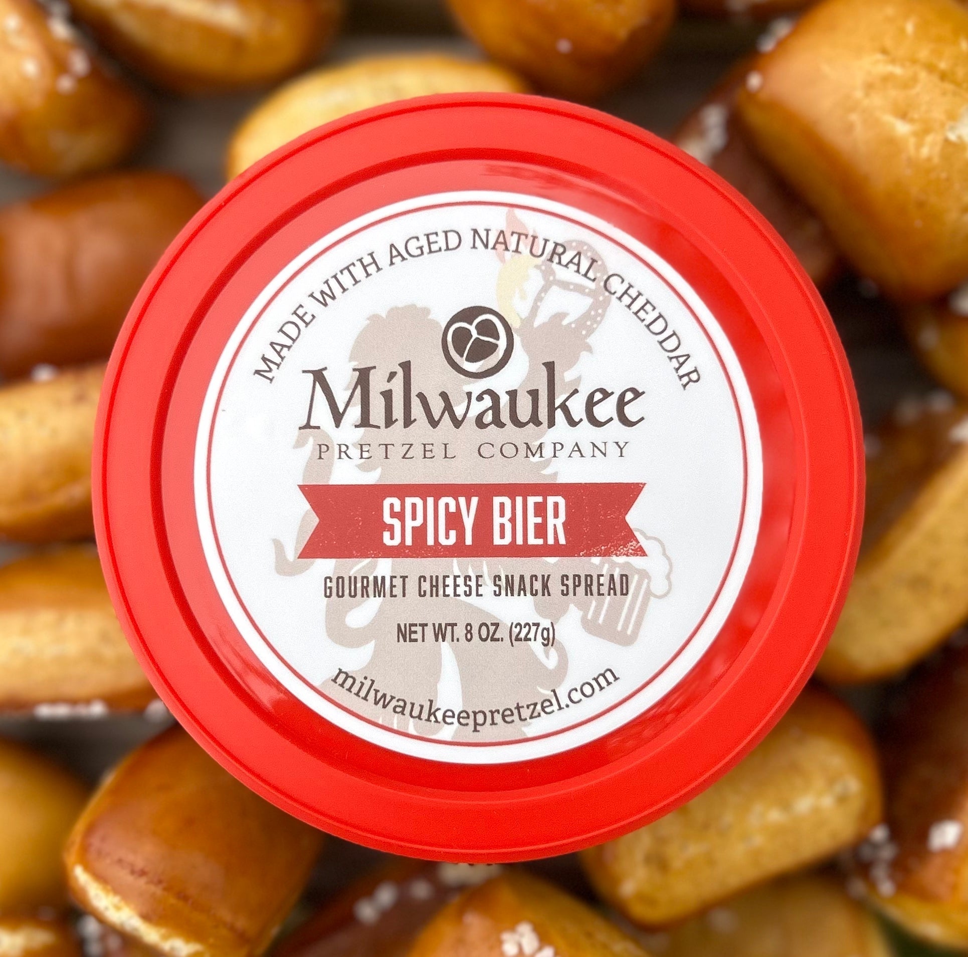 Spicy Bier Cheese Spread - 8oz – Milwaukee Pretzel Co.