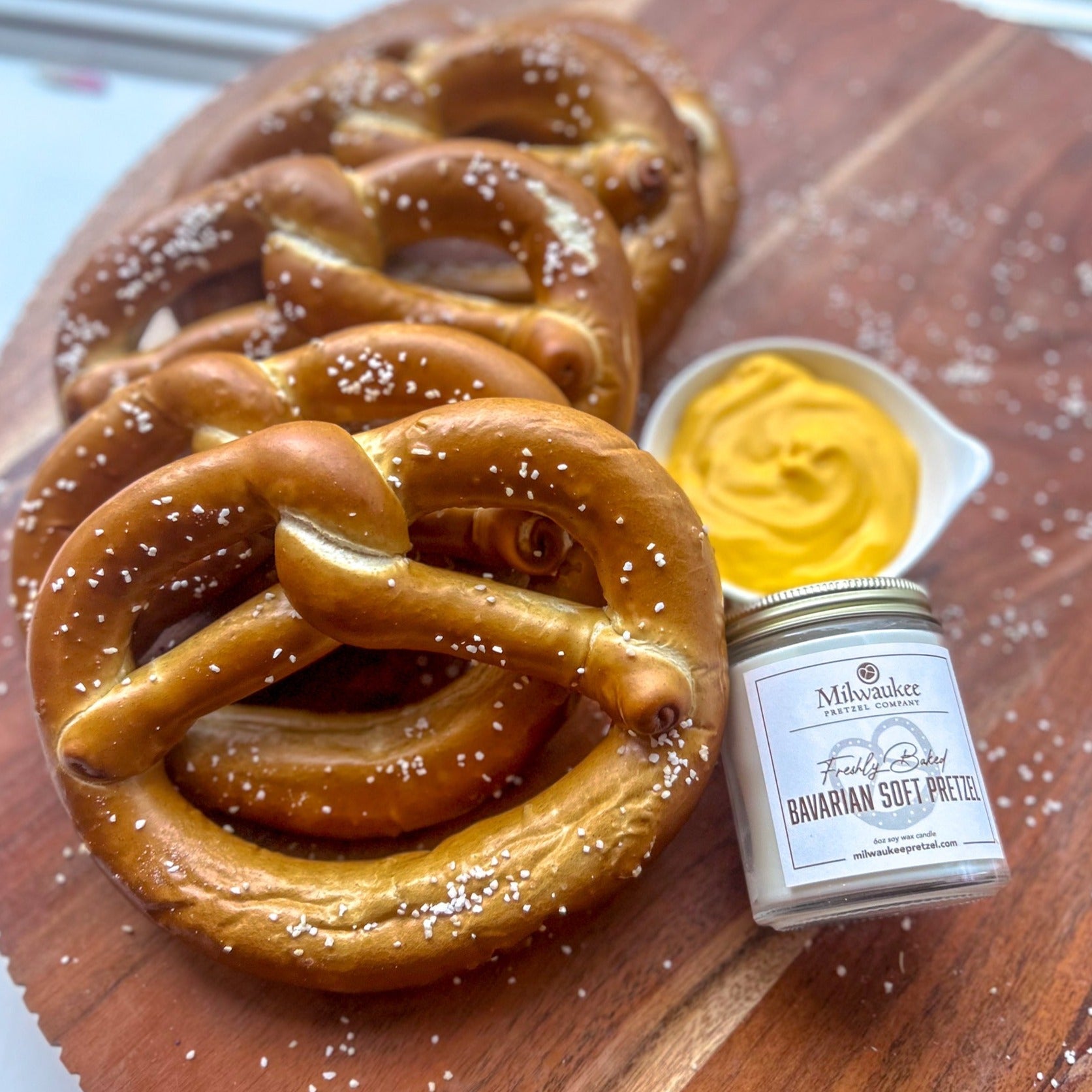 Freshly Baked Bavarian Soft Pretzel