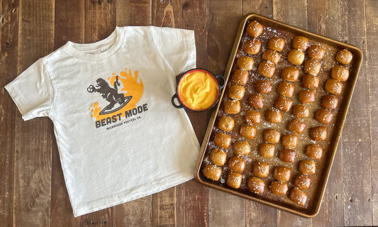 "Beast Mode" Kids T-shirt and Soft Pretzel Bites Pack
