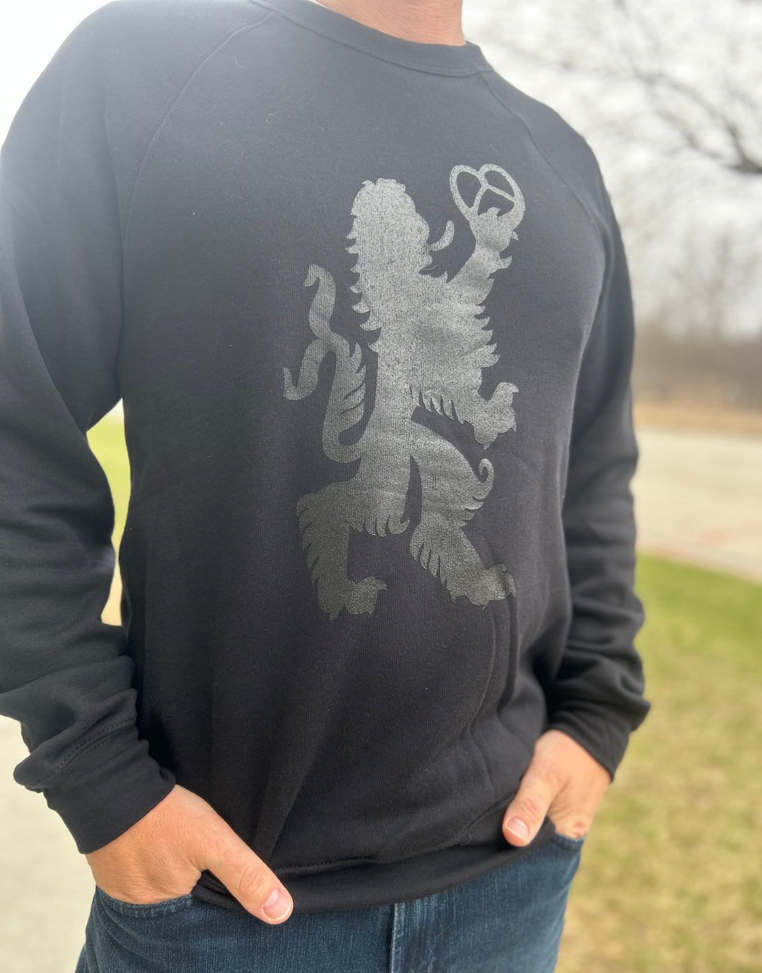 Bavarian Beast Black Crewneck Sweatshirt