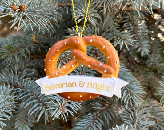 Bavarian Soft Pretzel Ornament