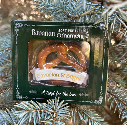 Bavarian Soft Pretzel Ornament