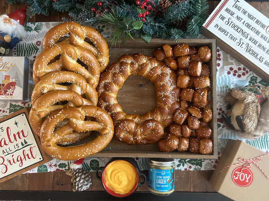 Very Merry Bavarian Soft Pretzel Holiday Gift Pack