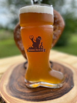 Milwaukee Pretzel Company Munich Style Beer Boot